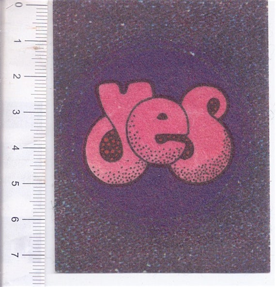 YES 70s Edis italy sticker figurina adesiva jeans