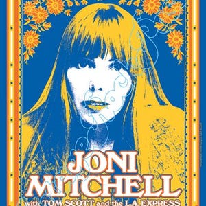 JONI MITCHELL concert posters !