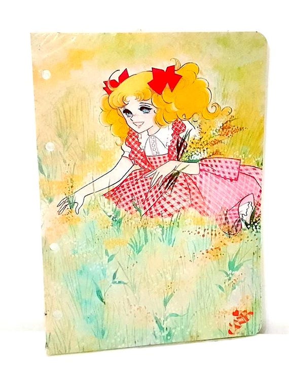 CANDY CANDY Kyandi 1980 Fabbri Felicità italy refill pages for notebook with rings - refill sheets for notebook rings rare - prato