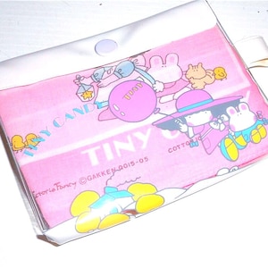 TINY CANDY 80s Gakken Victoria Fancy Japan handkerchief set - mint kawaii handkerchief set