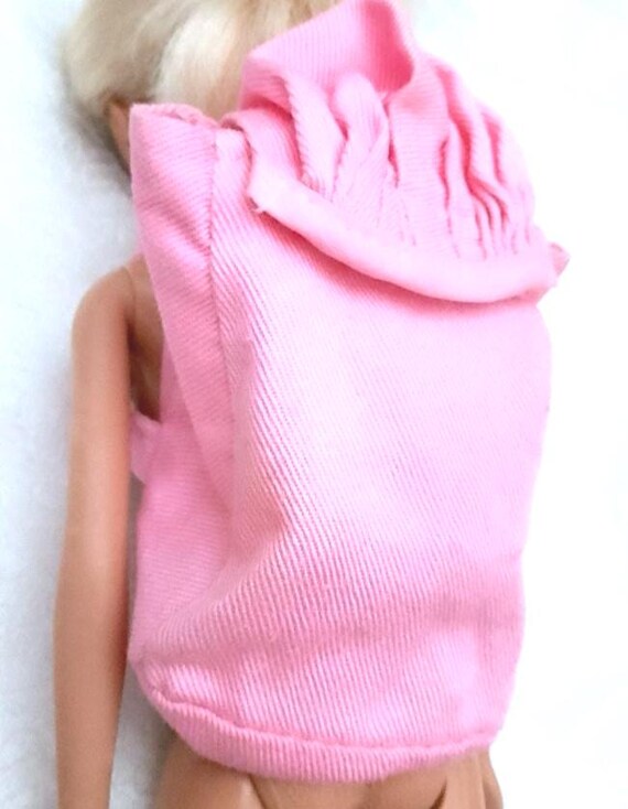 B1014 - BARBIE 90s maxi pink backpack zaino rosa grande pastel kawaii