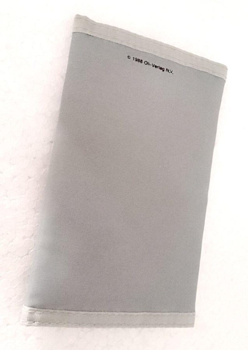 MORDILLO 1988 Oli Verlag Mondadori Italy Money Wallet Gray Soccer Mint