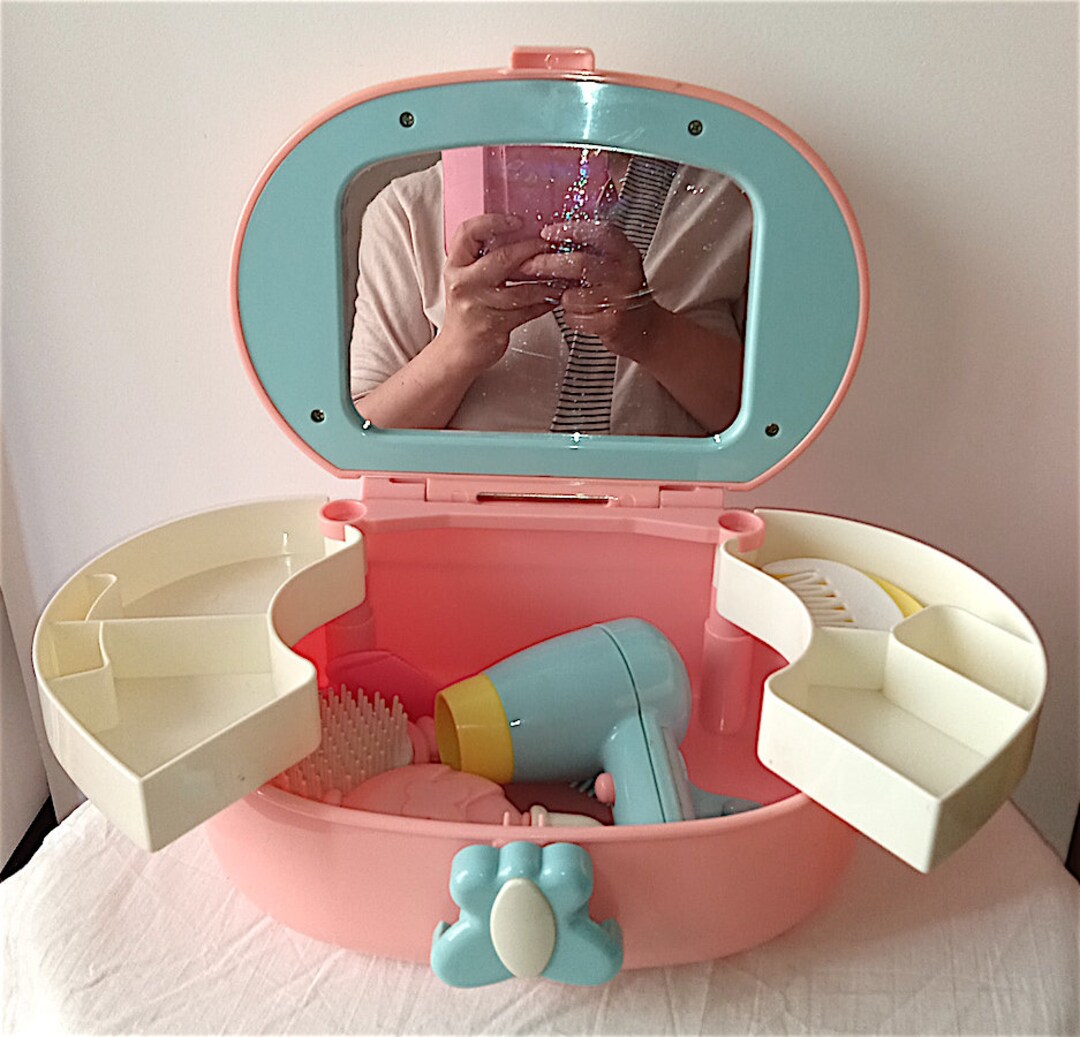 CHICCO 80s Italy Toy Beauty Case Pink Kawaii Pastel Etsy