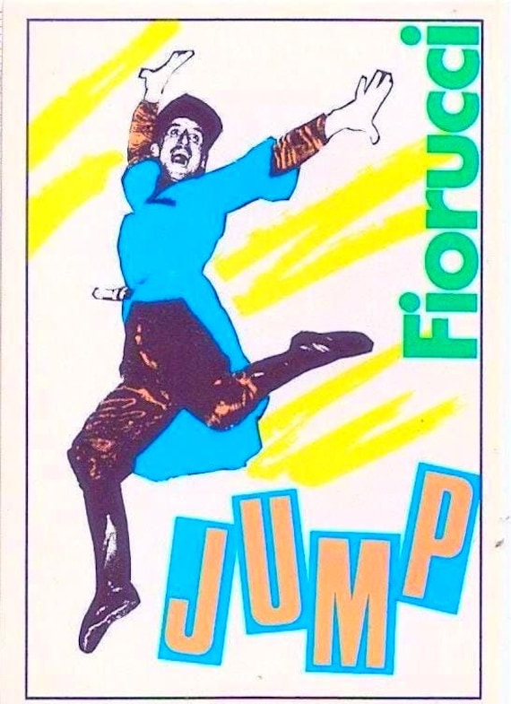 FIORUCCI 1984 Panini Italy - vintage sticker - sticker no. 129