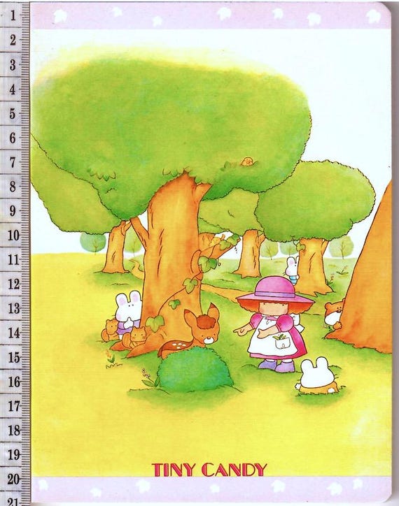 TINY CANDY 80s Gakken Mondadori italy school notebook - school notebook