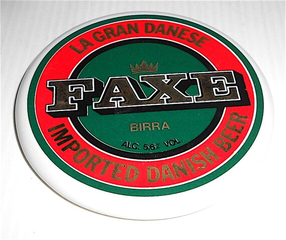 FAXE beer Birra targa in ceramica per bar nuovo