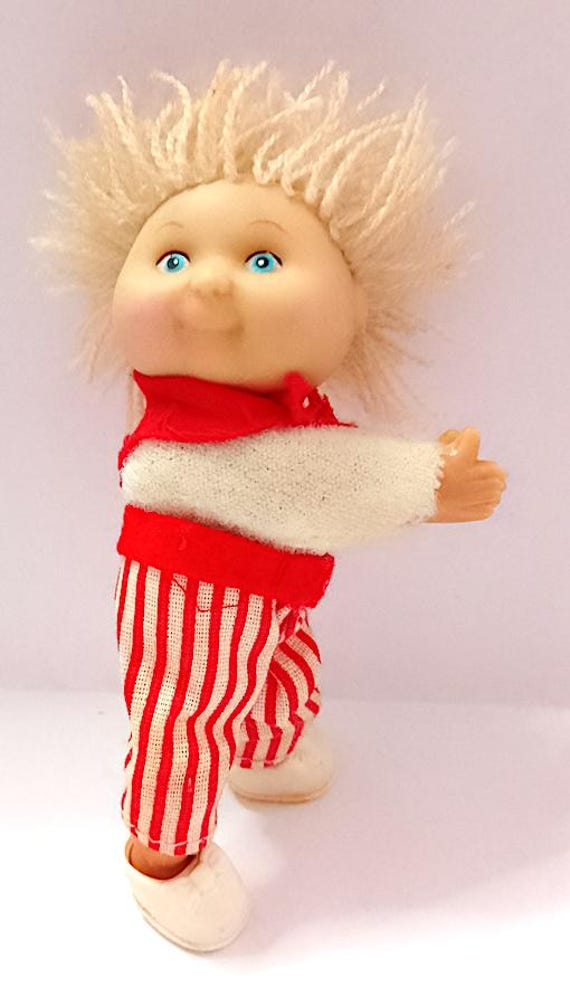 CABBAGE PATCH KIDS 1984 oaa Inc Hk clip puppet doll - mini plier doll