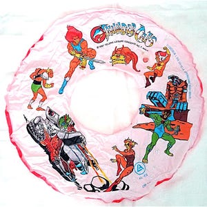 THUNDER CATS - Thundercats 1987 Telepix Ales italy inflatable ring - inflatable donut ring