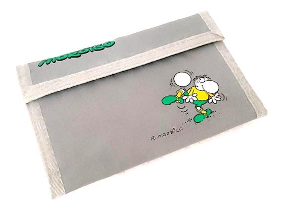 MORDILLO 1988 oli verlag mondadori italy money wallet grey soccer mint - grey wallet with velcro new soccer