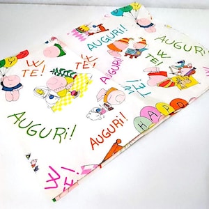 ZIGGY by Tom Wilson 80s Mondadori italy gift paper loose - carta da regalo usata