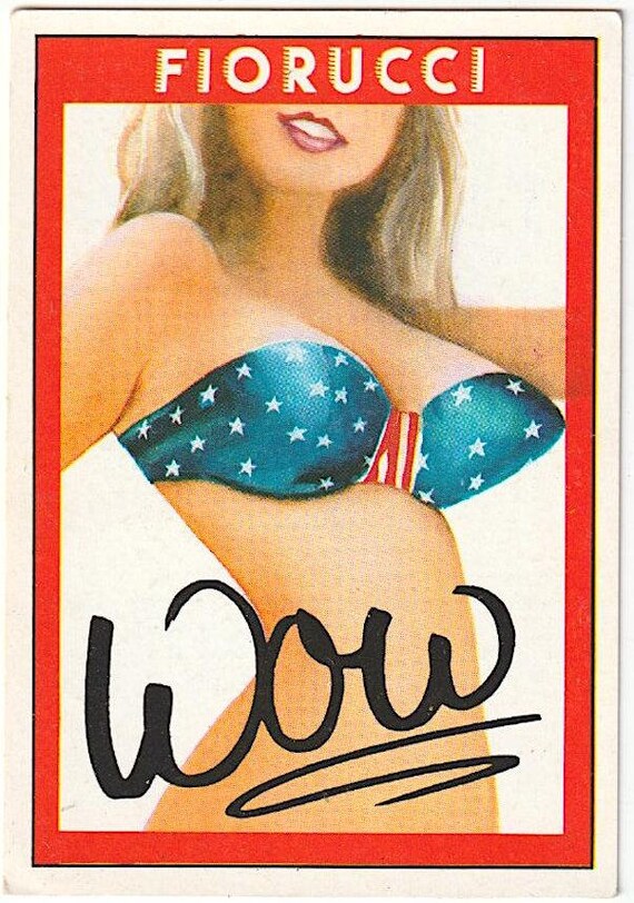 FIORUCCI 1984 Panini Italy - vintage sticker - sticker no. 110