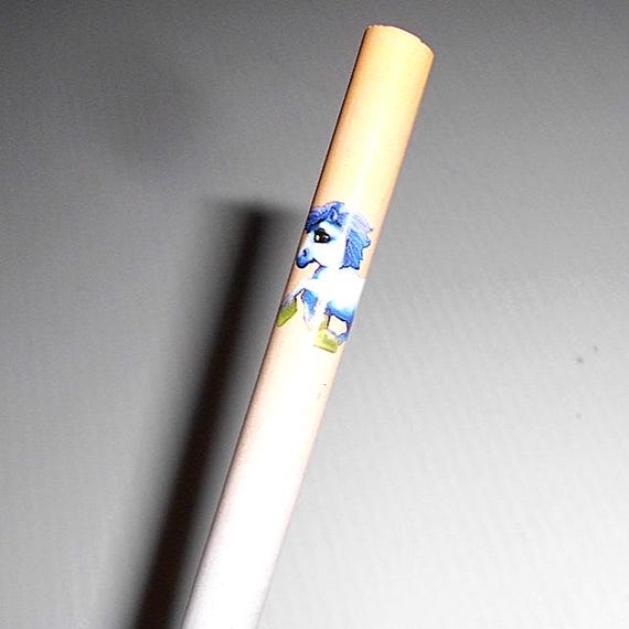 MAGIKI ( unicorn - unicorn ) 2000s italy wood pencil - mint wooden pencil