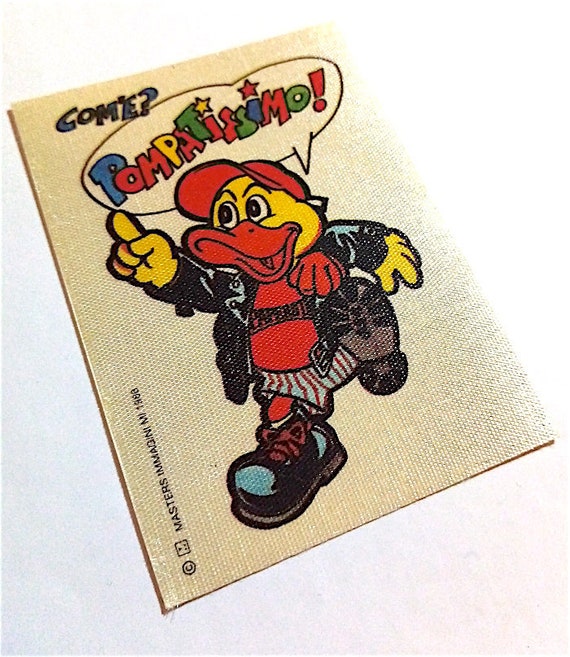 PAPEROTTI 1988 master immagini italy sticker patch - adesiva stoffa paninaro preppy