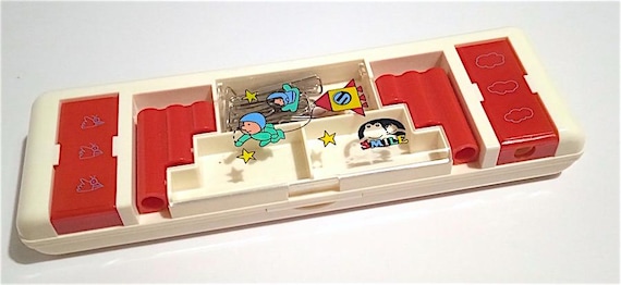 SMILE 80s Taiwan beautiful plastic pencil case multiparts kawaii - astuccio in plastica con cassetti bellissimo