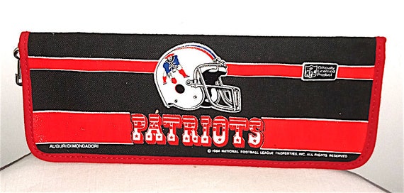 NFL - PATRIOTS 1984 National Football League / Mondadori italy pencil wallet - school pencil case