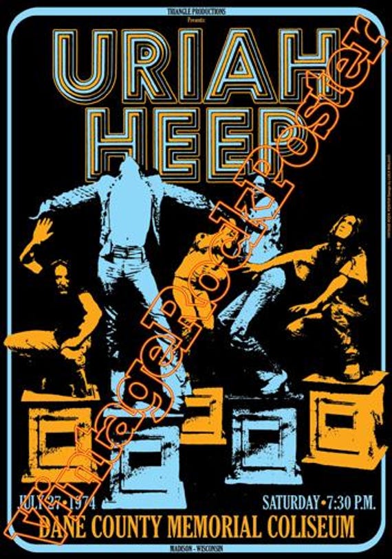 URIAH HEEP concert posters !