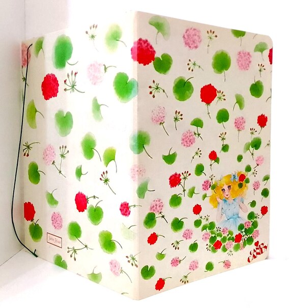 CANDY CANDY - Kyandi 1980 Fabbri Felicità italy maxi giant art folder beautiful - giant art folder wonderful flowers