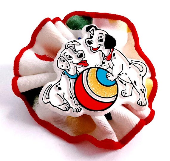 101 DALMATIANS - 101 Dalmatians 90s Disney Brabo Group Usa hair bow hairpin kawaii mint