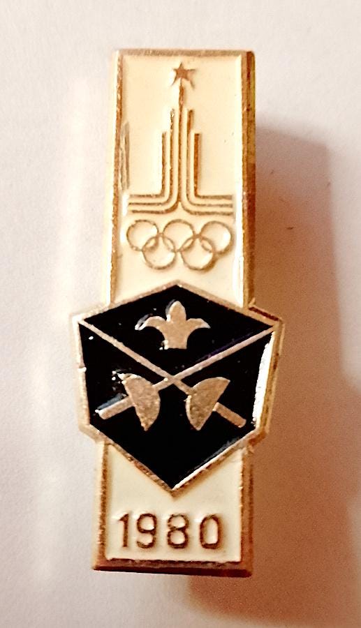 Lot d'épinglettes olympiques - France