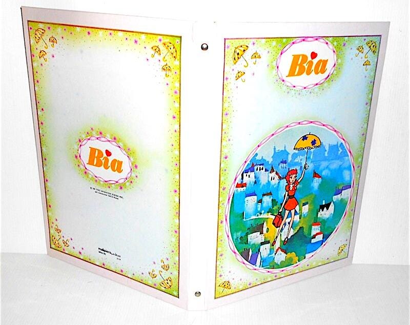 BIA the challenge of magic - 魔女っ子メグちゃん - Majokko Megu Chan 1981 Malipiero - Toei / Hiromi Pro italy maxi cover ringen - ring cover A
