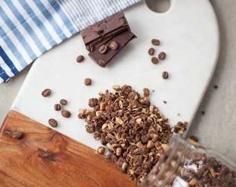 Granola de chocolate negro y espresso