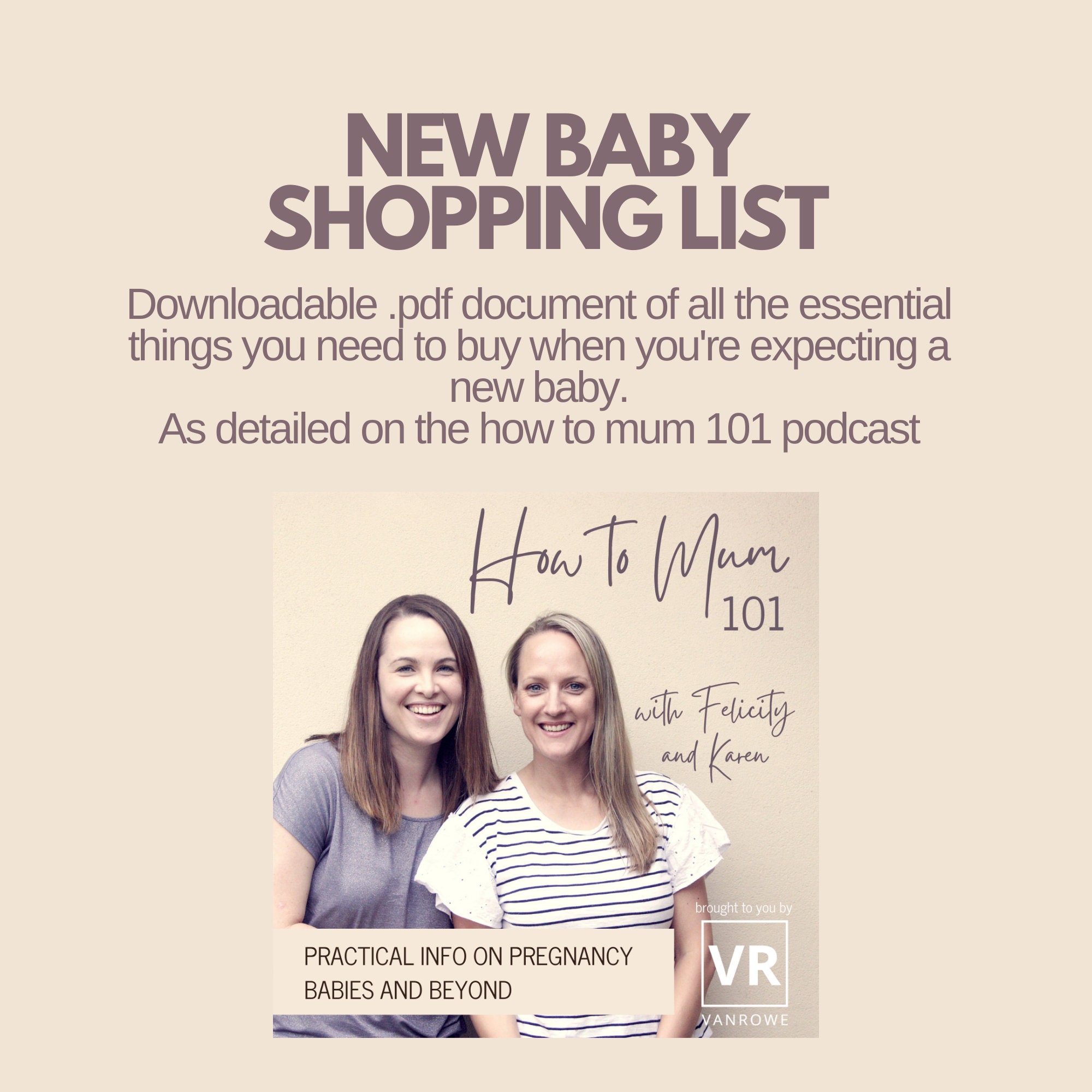 To buy list cheap for new baby