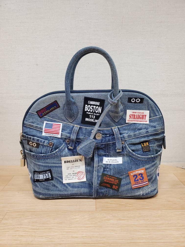 Denim Remake Bag - Etsy