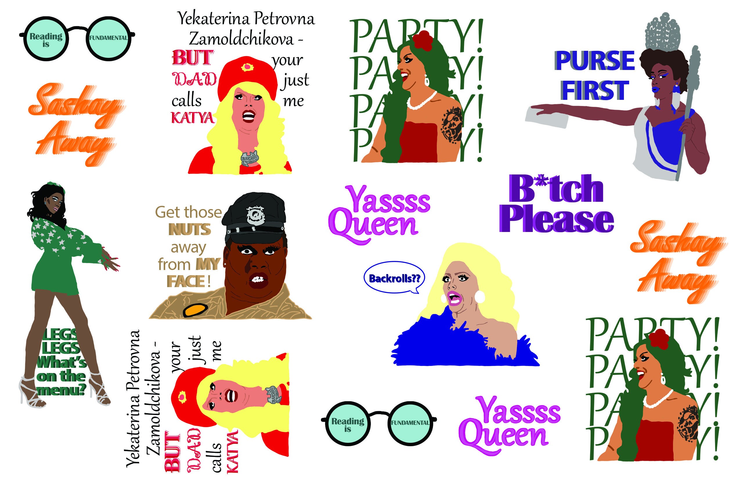 drag queen makeup sticker tatoo drag queen makeup sticker tatoo