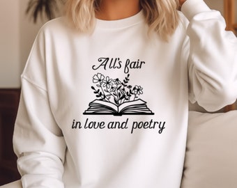 All’s fair in love and poetry Crewneck, April 19, Swiftie, ttpd, new era, new album, tortured poet, Taylor