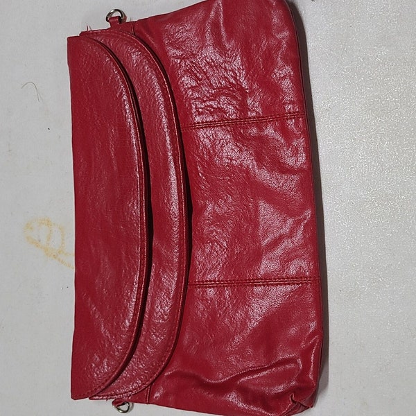 Vintage Leather Clutch Purse