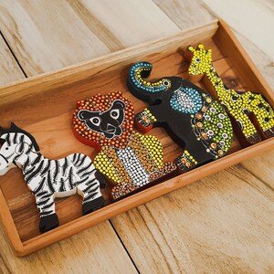 Wooden Puzzle Box Montessori Bebe Marine Animals Beautiful Etsy