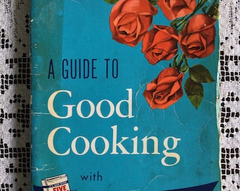 Libro de cocina vintage Five Roses, coleccionable canadiense, 1960