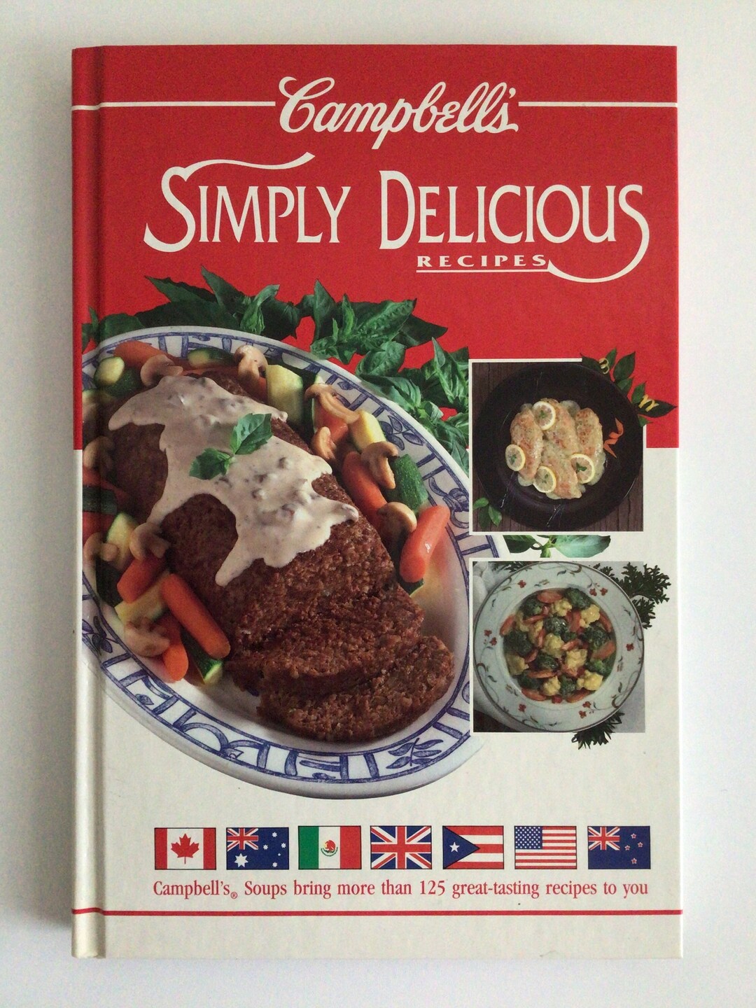 Vintage Campbells Soup Cookbook, Simply Delicious Recipes, Hardcover