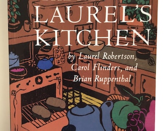 El nuevo libro de cocina de Laurel's Kitchen: Cocina vegetariana y nutrición (1986)
