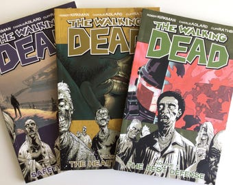 The Walking Dead Graphic Novels, Volumes 3-5, Zombie Horror