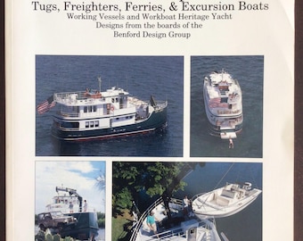 Remolcadores, cargueros, transbordadores y embarcaciones de excursión de pequeño tamaño, Jay Benford, 1990, Benford Design Group