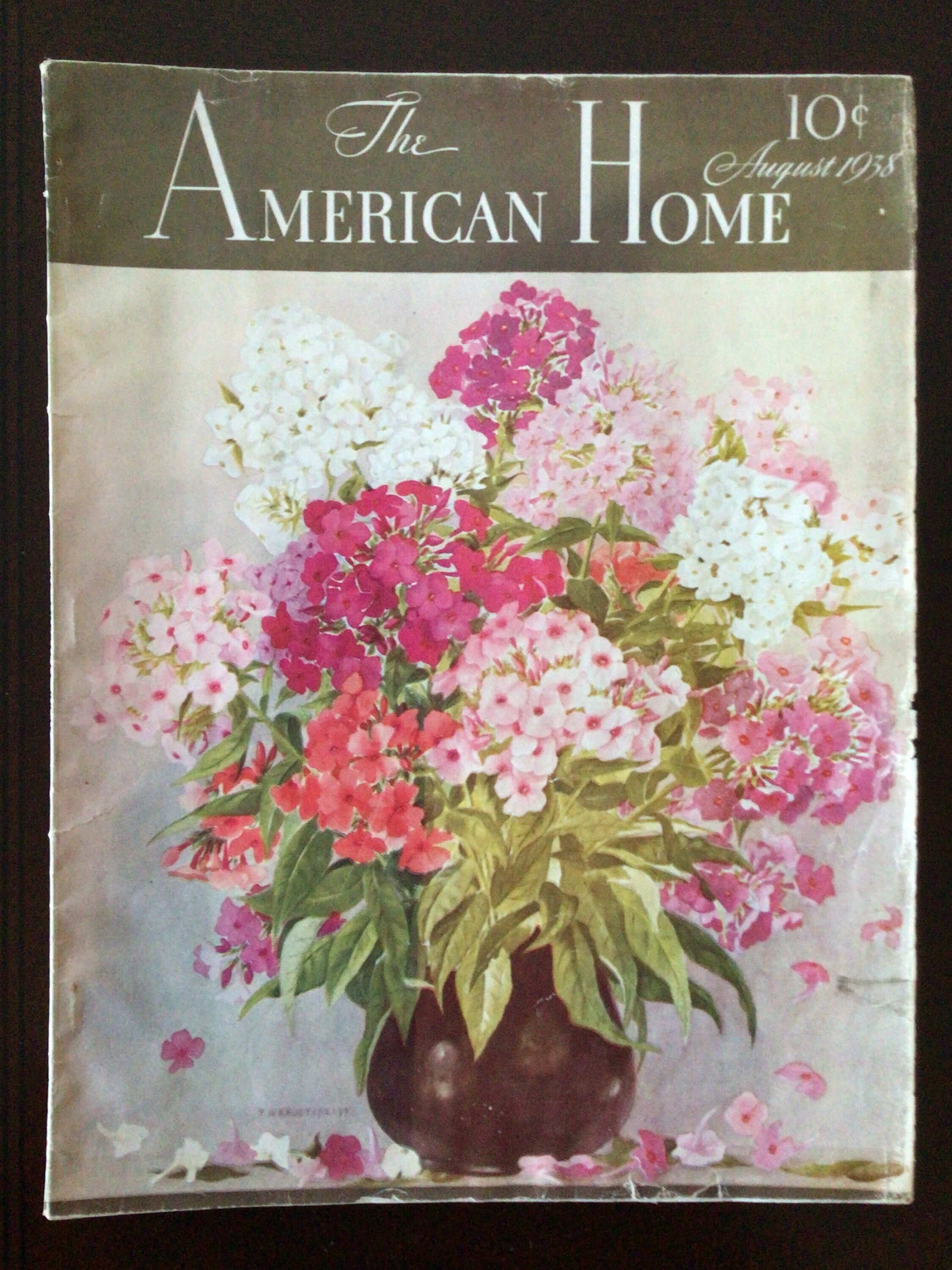 Vintage the American Home Magazine, August 1938, Home Decor