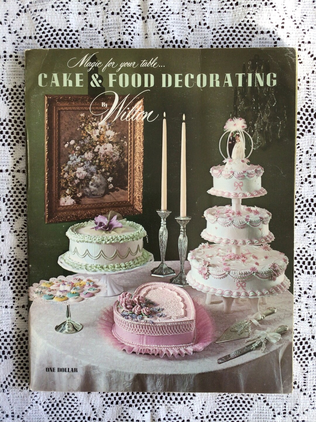 Vintage Wiltons Cake Decorating Magazine 19701971 Fabulous Etsy