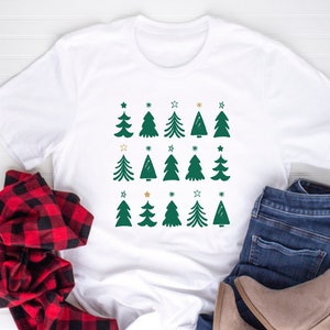 Árvores de Natal Digital SVG PNG Cut Print File | Download instantâneo