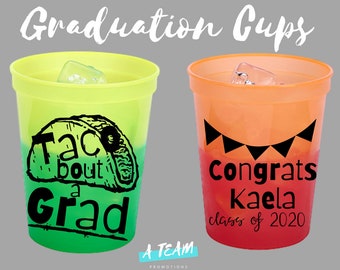Color Changing Cup - Mood Cup - Custom Graduation Cup