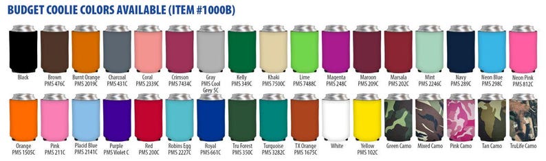 Custom Can Cooler - Etsy