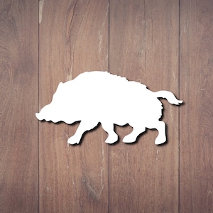 Pig Decal, Boar Decal, Vinyl Decal, Car Decal, Wall Decal, Laptop Decal, Laptop Stickers, Gift for him, Gift for her, Stickers, Yeti Decal