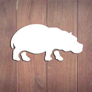 Hippo Decal, Safari Nursery Decor, Laptop Stickers, Car Decal, Wall Decal, Laptop Decal, Gift for him, Gift for her, Stickers, Yeti Decal
