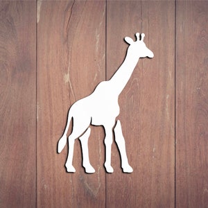 Giraffe sticker, decor safari kinderkamer, laptopstickers, autosticker, muursticker, laptopsticker, cadeau voor hem, cadeau voor haar, stickers, Yeti-sticker