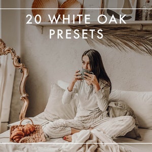 20 WHITE OAK Presets: Lightroom Desktop & Mobile, Lightroom Presets, Lightroom Presets for Instagram, Light Presets, Lr Photo Filter DNG