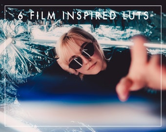 6 LUT para vídeos inspirados en películas / Adobe Premiere Pro / After Effects