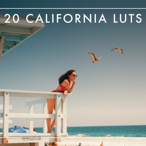 20 CALIFORNIA LUTs for Videos / Adobe Premiere Pro / After Effects / Final Cut Pro