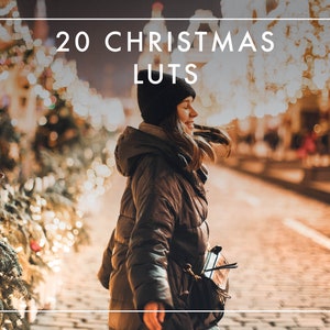20 CHRISTMAS LUTs for Videos / Adobe Premiere Pro / After Effects / Final Cut Pro