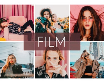 6 ajustes preestablecidos de Lightroom móvil, ajustes preestablecidos de Lightroom de escritorio, ajustes preestablecidos móviles para Instagram, ajustes preestablecidos de luz, filtro de fotos Lr DNG