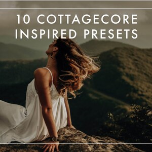 10 COTTAGECORE Presets: Lightroom Desktop & Mobile, Lightroom Presets, Lightroom Presets for Instagram, Light Presets, Lr Photo Filter DNG